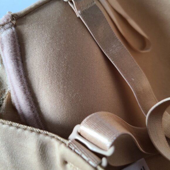 MARILYN MONROE FULL BODY CONTROL BRIEFER SHAPING BODYSUIT | NUDE | SIZE 2X | NWT - Picture 6 of 14